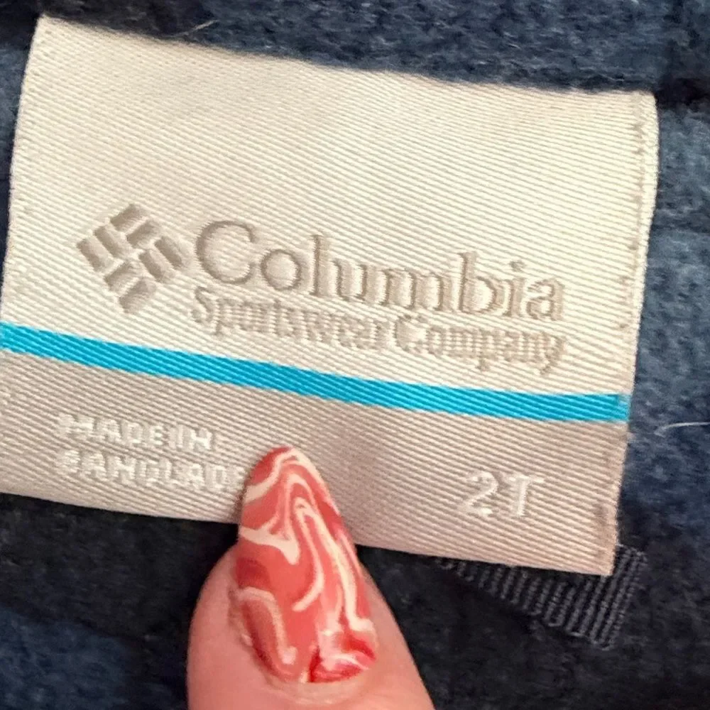 Columbia navy camo
